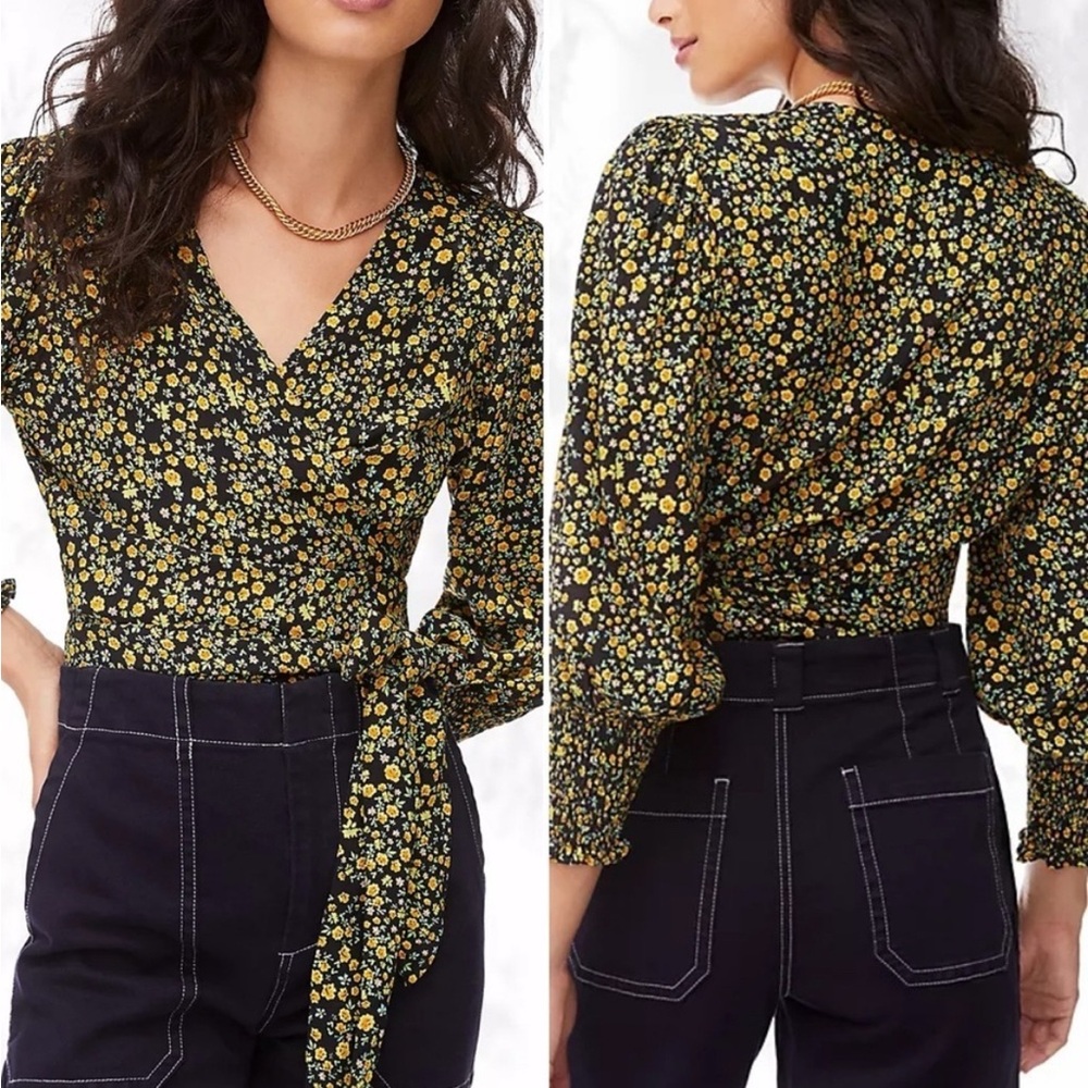 Faithfull the Brand floral blouse